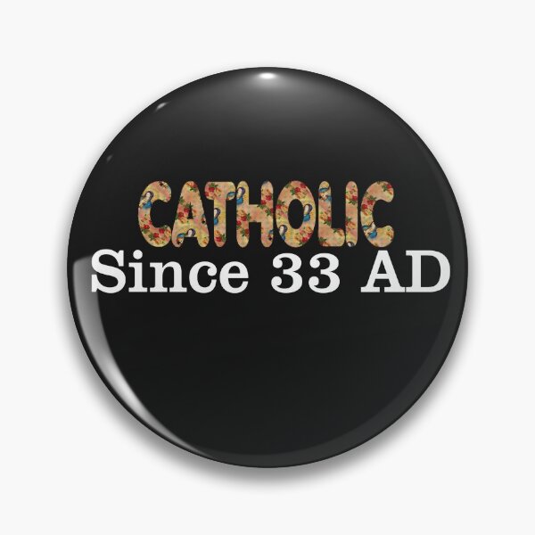 Item preview, Catholic Since 33 AD T-Shirt Jesus Crucifix Eucharist Mass Guadalupe 2002 black designed and sold by hispanicworld.