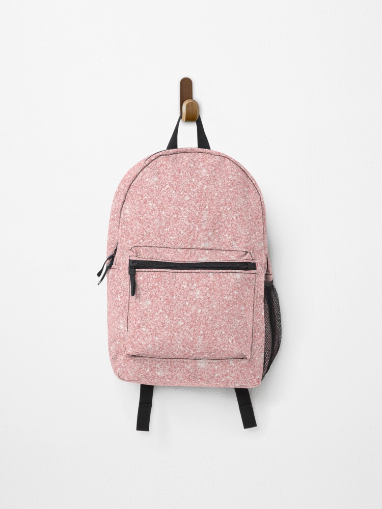 Pink shop shiny backpack