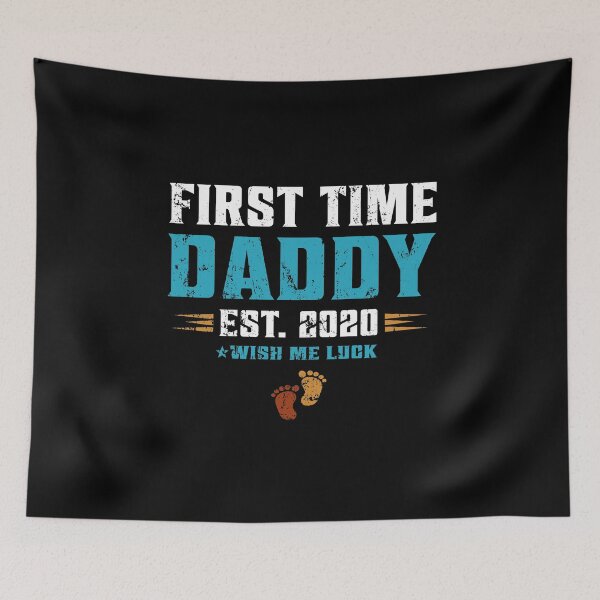 Item preview, First Time Daddy Est 2020 Funny Baby Announcement Promoted to Dad 2020 Gift designed and sold by Md. Manjur Ahamed.