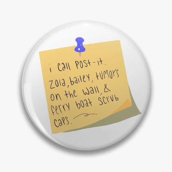 Item preview, Post-It Greys Anatomy designed and sold by gigiobligado.