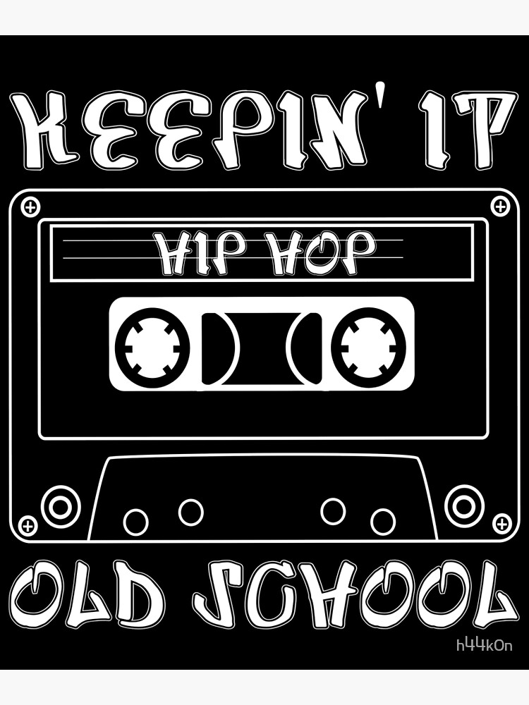 Hip Hop Rap Keepin it Old School 90s Mixtape Cassette Graffiti