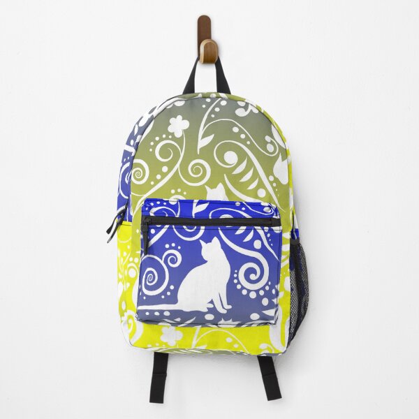 Item preview, Cat and Flowers - Golden Beach by the Sea RS designed and sold by CreativityRoams.