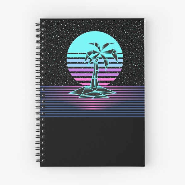 Item preview, Retro Neon Spring Break Palm Shirt designed and sold by markusabart.