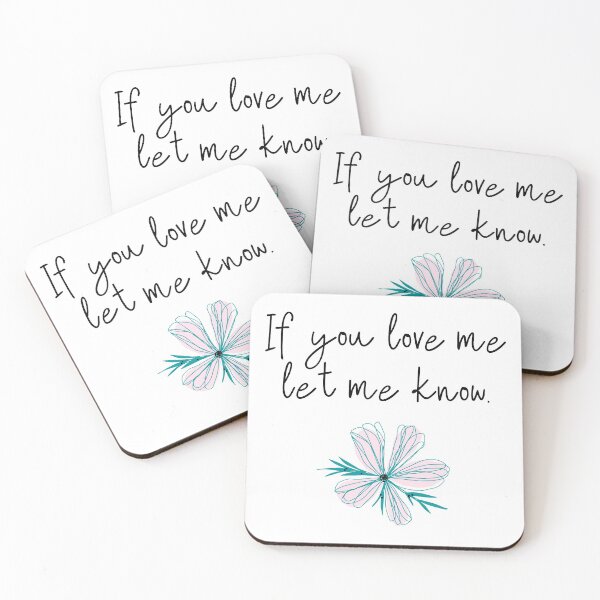 Item preview, If you love me let me know designed and sold by Si-Weiya.