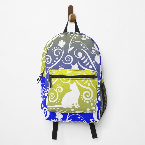 Item preview, Cat and Flowers - Golden Beach by the Sea RS designed and sold by CreativityRoams.