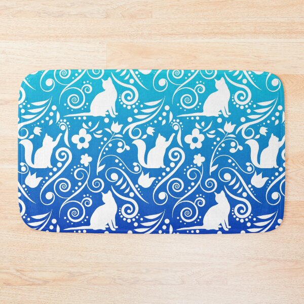 Item preview, Cat and Flowers - The Deep Sea designed and sold by CreativityRoams.