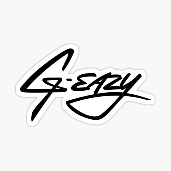 G eazy Aufkleber Sticker