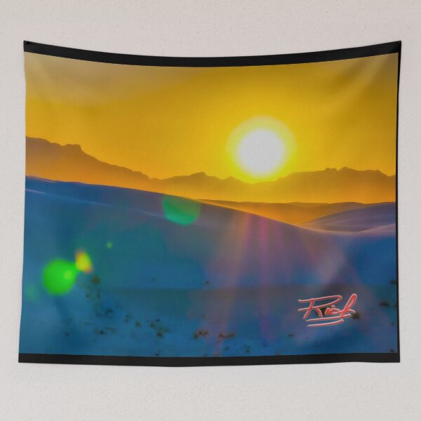 Item preview, "White Sands at Sunset 01" Image by Rich AMeN Gill designed and sold by RichAMeNGill.