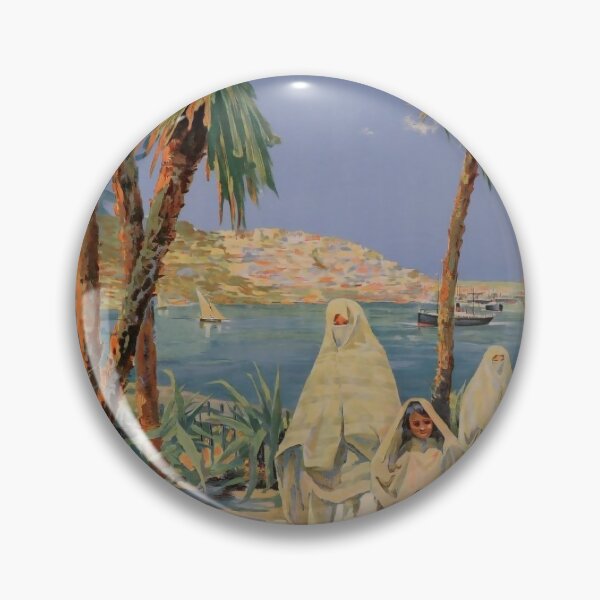 Item preview, PLM Tunisie Algerie vintage travel poster designed and sold by stickart-marek.