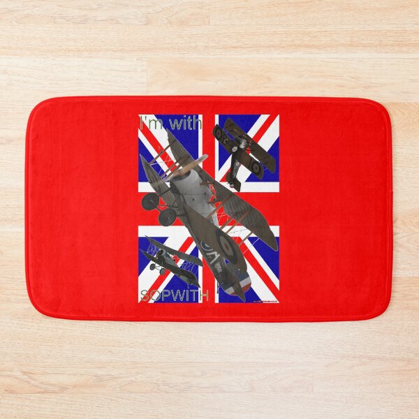 Item preview, I'm With Sopwith Design +Union Jack designed and sold by muz2142.