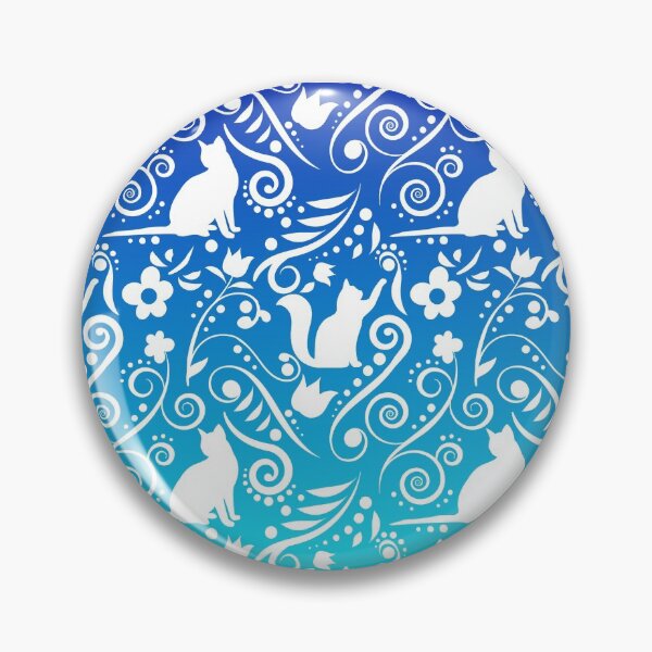 Item preview, Cat and Flowers - The Deep Sea RS designed and sold by CreativityRoams.