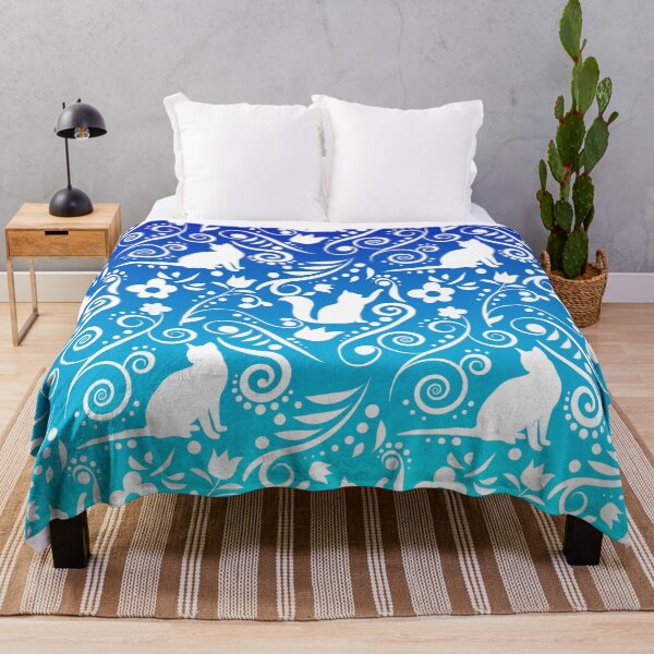 Item preview, Cat and Flowers - The Deep Sea RS designed and sold by CreativityRoams.