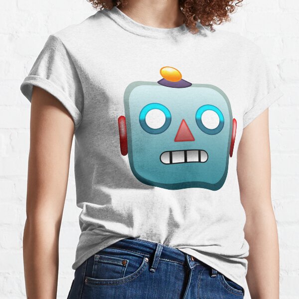 Emoji Robot Classic T-Shirt
