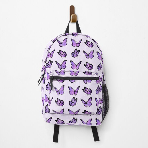 Item preview, purple/violet/lilac glitter shimmering butterflies designed and sold by acatalepsys.