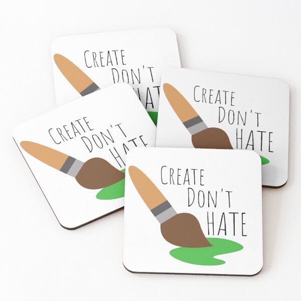 Item preview, Create Don't Hate designed and sold by ItsNikkiArts.