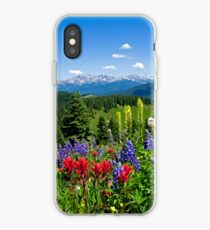 Mountain Wildflowers iPhone Case