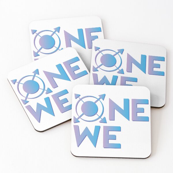 Item preview, ONEWE boyband logo with arrows designed and sold by macaowl.