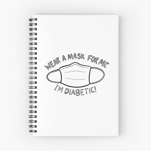 Item preview, Wear a Mask for Me I'm Diabetic! designed and sold by Mackenzie Todd.