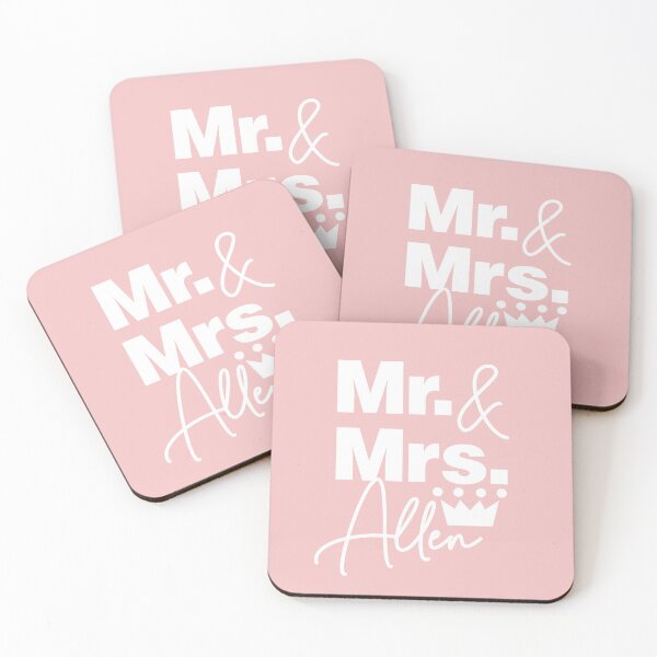 Item preview, We are Mr and Mrs Allen Lovely Family designed and sold by HelloFromAja.
