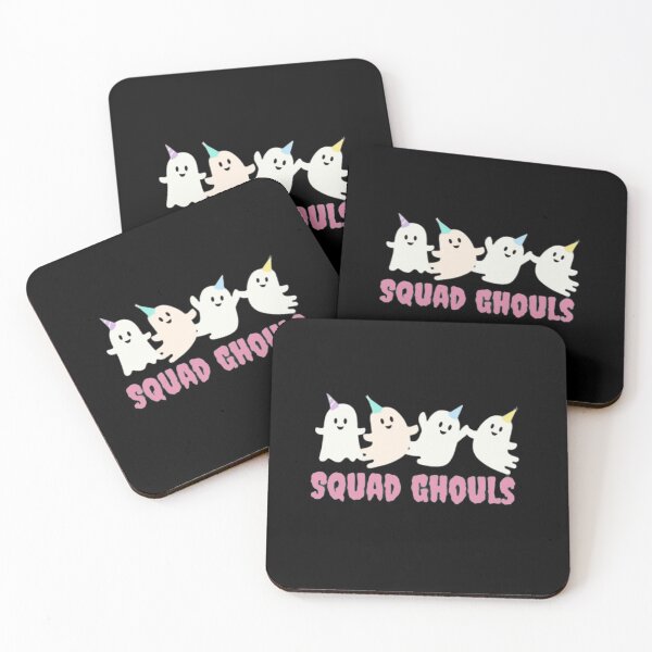 Item preview, Squad Ghouls Halloween print designed and sold by kirstenovich.