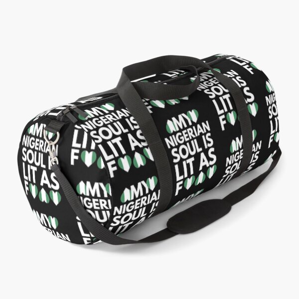 Item preview, My Nigerian Soul is Lit AF designed and sold by HelloFromAja.