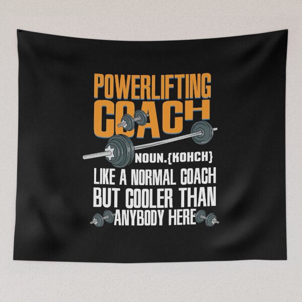 Item preview, Powerlifting Coach Definition For Gym Buddys graphic designed and sold by AYDreamers.