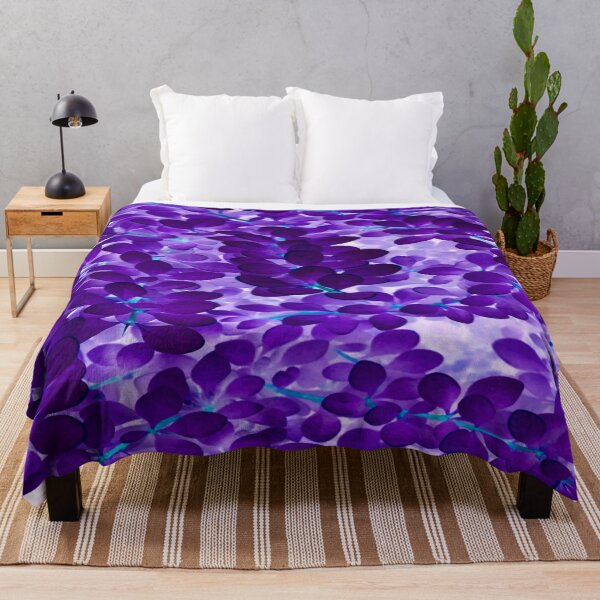 Item preview, Purple Inverted Leaves Pattern designed and sold by wildjellybeans.