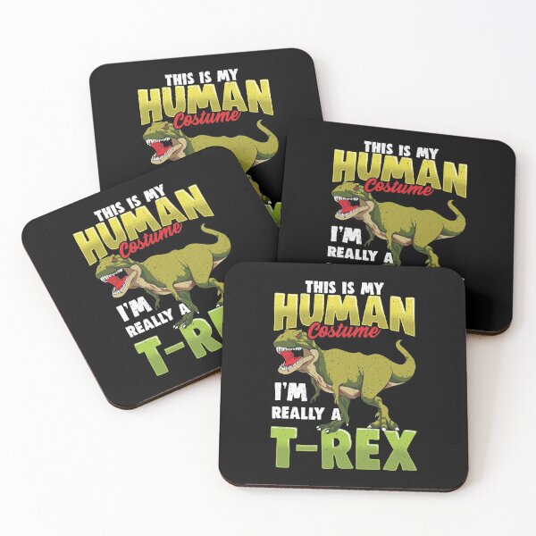 Item preview, Funny This Is My Human Costume I'm Really A T-Rex designed and sold by perfectpresents.