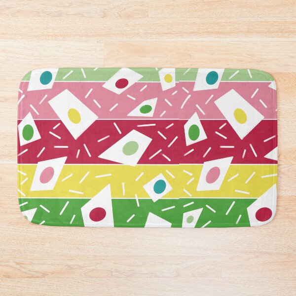 Item preview, Summer garden geometric abstract stripe spot design designed and sold by OakendOriginals.
