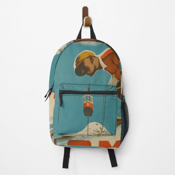 Item preview, Magas Tatra Szlovakia vintage travel poster designed and sold by stickart-marek.