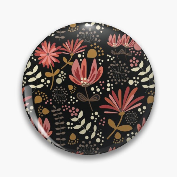 Item preview, Midnight Bloom Flowery Garden designed and sold by Paper Hearteu.