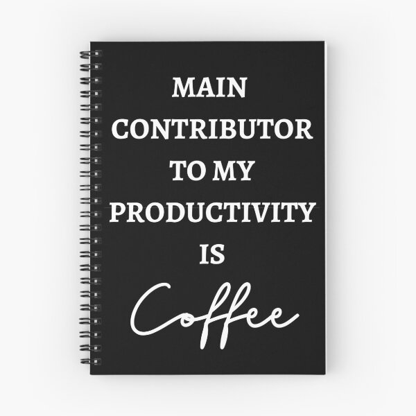 Item preview, Main Contributor To Productivity Coffee designed and sold by MSA-42.
