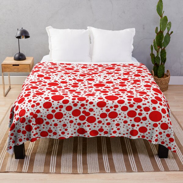 Item preview, red polka dots design pattern designed and sold by pauloneill-art.