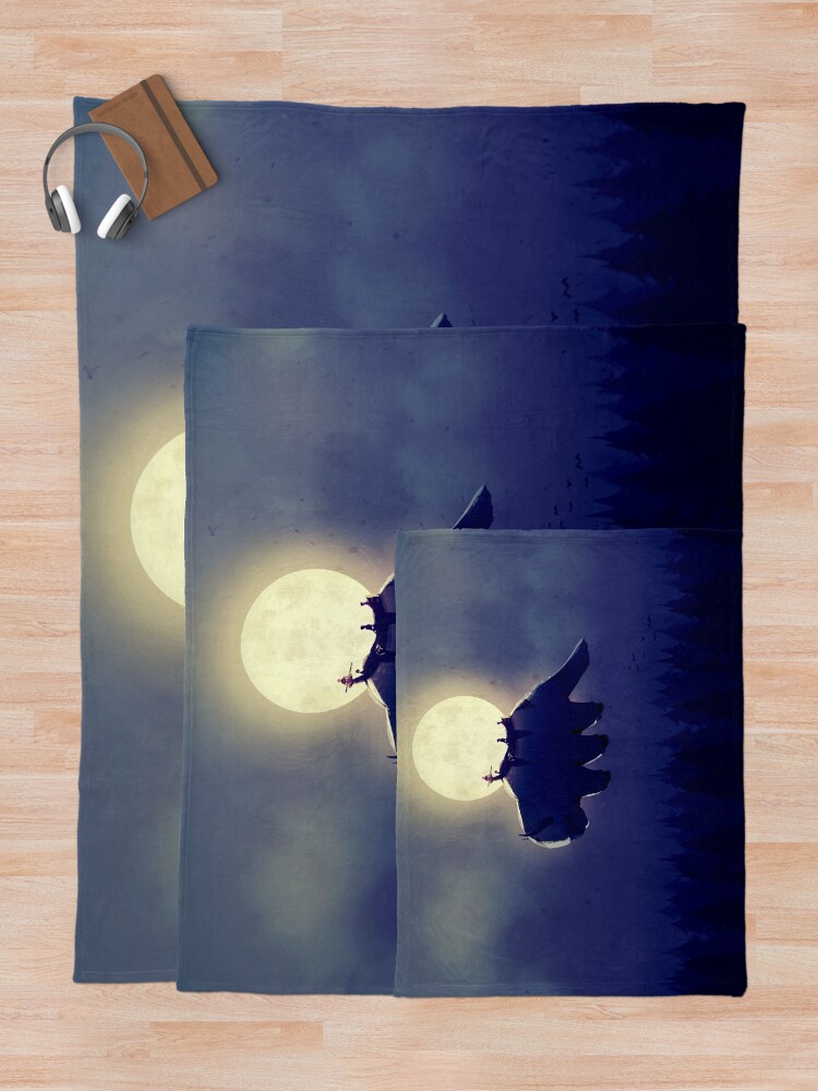Alternate view of The End of All Things - Night Version Throw Blanket