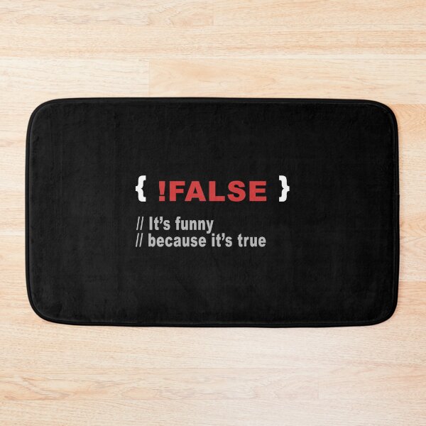 Item preview, False it's funny because it's true designed and sold by redshirtz.