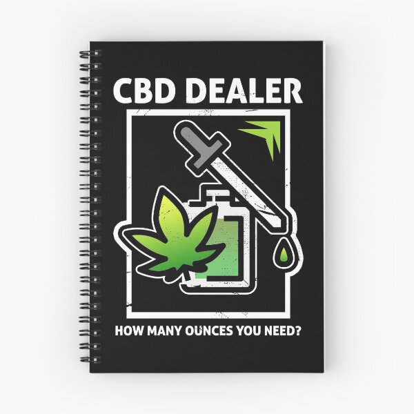 Item preview, CBD Dealer Funny Gift design For CBD Fans print designed and sold by Lisbob.