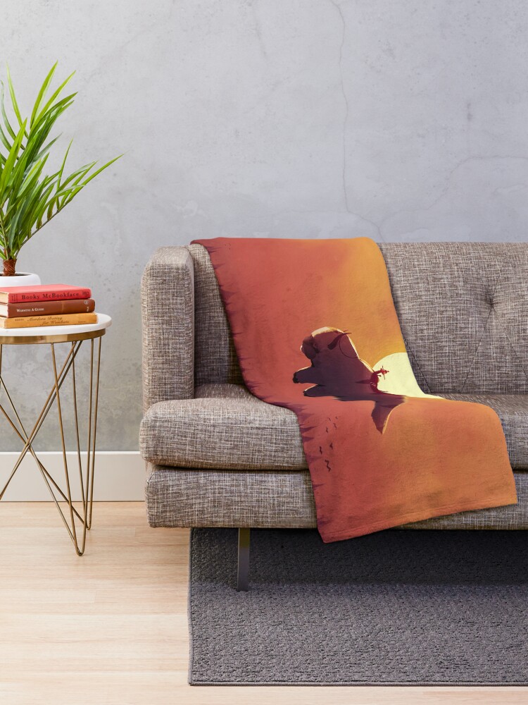 Alternate view of The End of All Things Throw Blanket