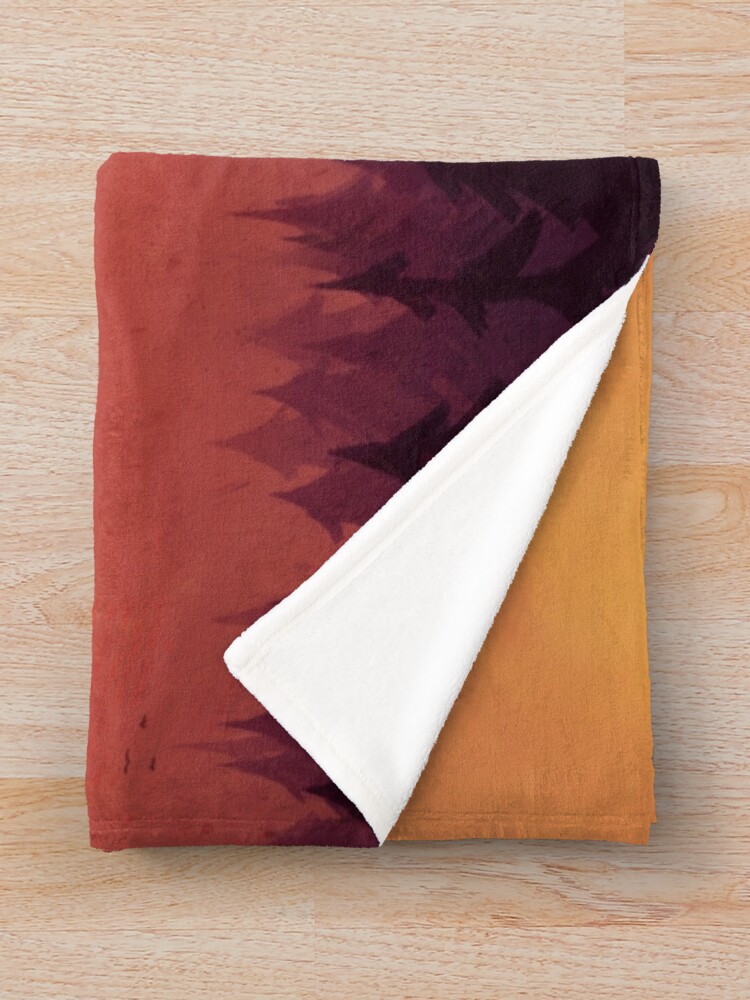 Alternate view of The End of All Things Throw Blanket
