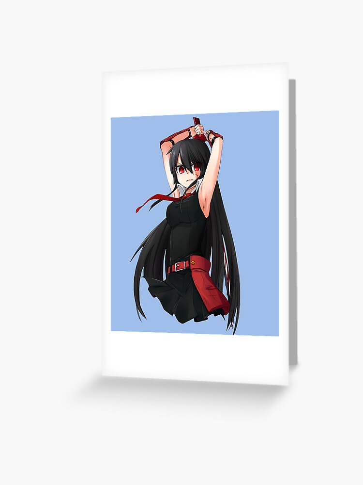 Anime Akame ga Kill wallpaper Greeting Card for Sale by igor-me
