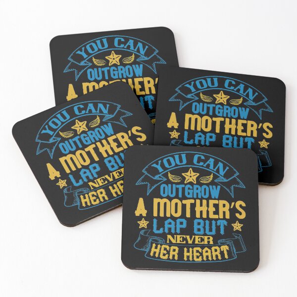 Item preview, You Can Outgrow A Mother’s Lap, But Never Her Heart designed and sold by GoodVibeDesign.