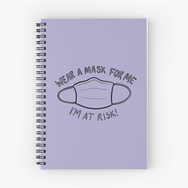 Item preview, Wear a Mask for Me I'm at Risk! designed and sold by Mackenzie Todd.