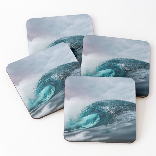 Item preview, Blue Ocean Sea Wave in Storm designed and sold by PowerfulPrinted.