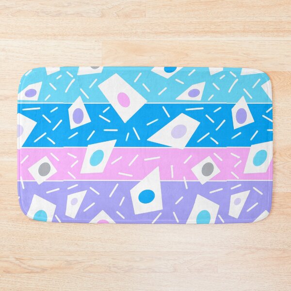 Item preview, Summer blues  geometric abstract stripe spot design designed and sold by OakendOriginals.
