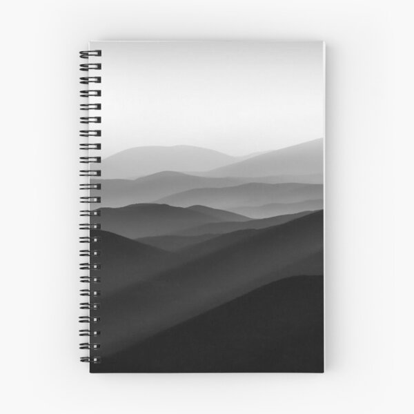 Item preview, Foggy Black and White Mountains designed and sold by Anchit Puthran.
