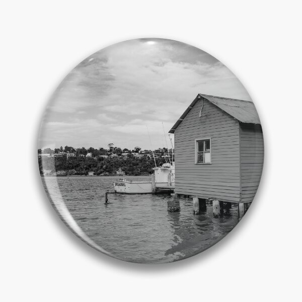 Item preview, Beach Shack in Black & White designed and sold by ianaltman.