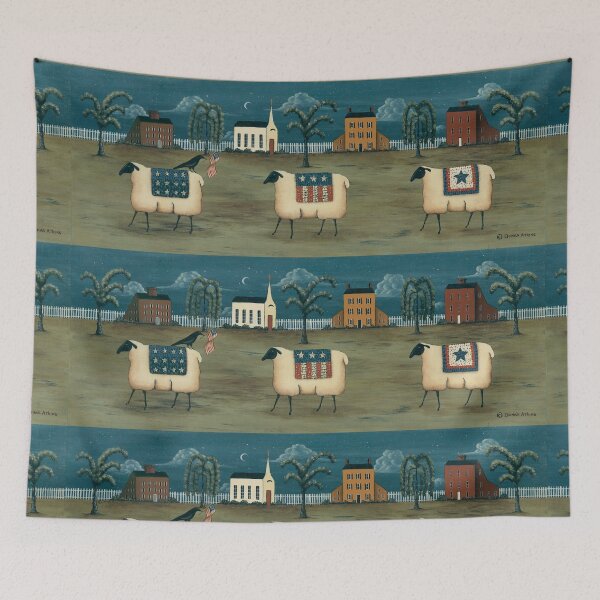 Item preview, Patriotic Sheep by Donna Atkins designed and sold by Donna Atkins.