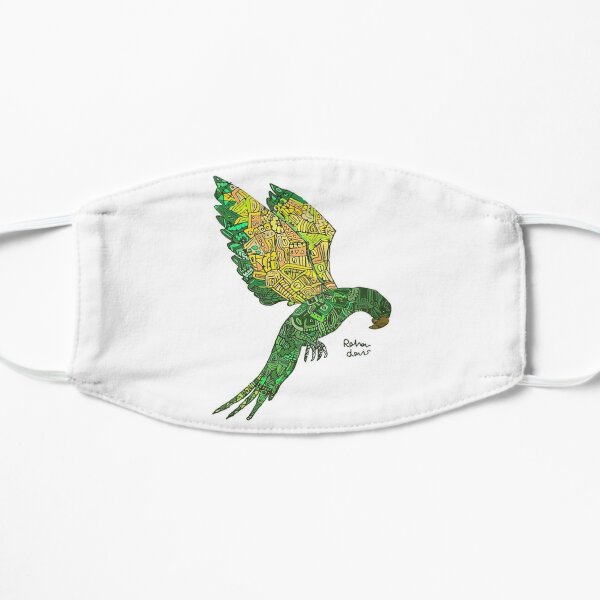 Green bird Mask