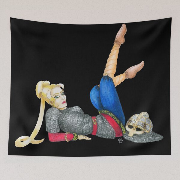 Item preview, Vendel Vixen Pin Up Girl designed and sold by Claudia-dslr.
