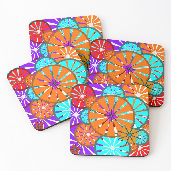 Item preview, colourful abstract design designed and sold by pauloneill-art.