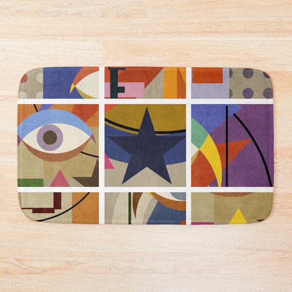 Item preview, David Bauwie Squares (Original Artwork) designed and sold by Big Fat Arts.